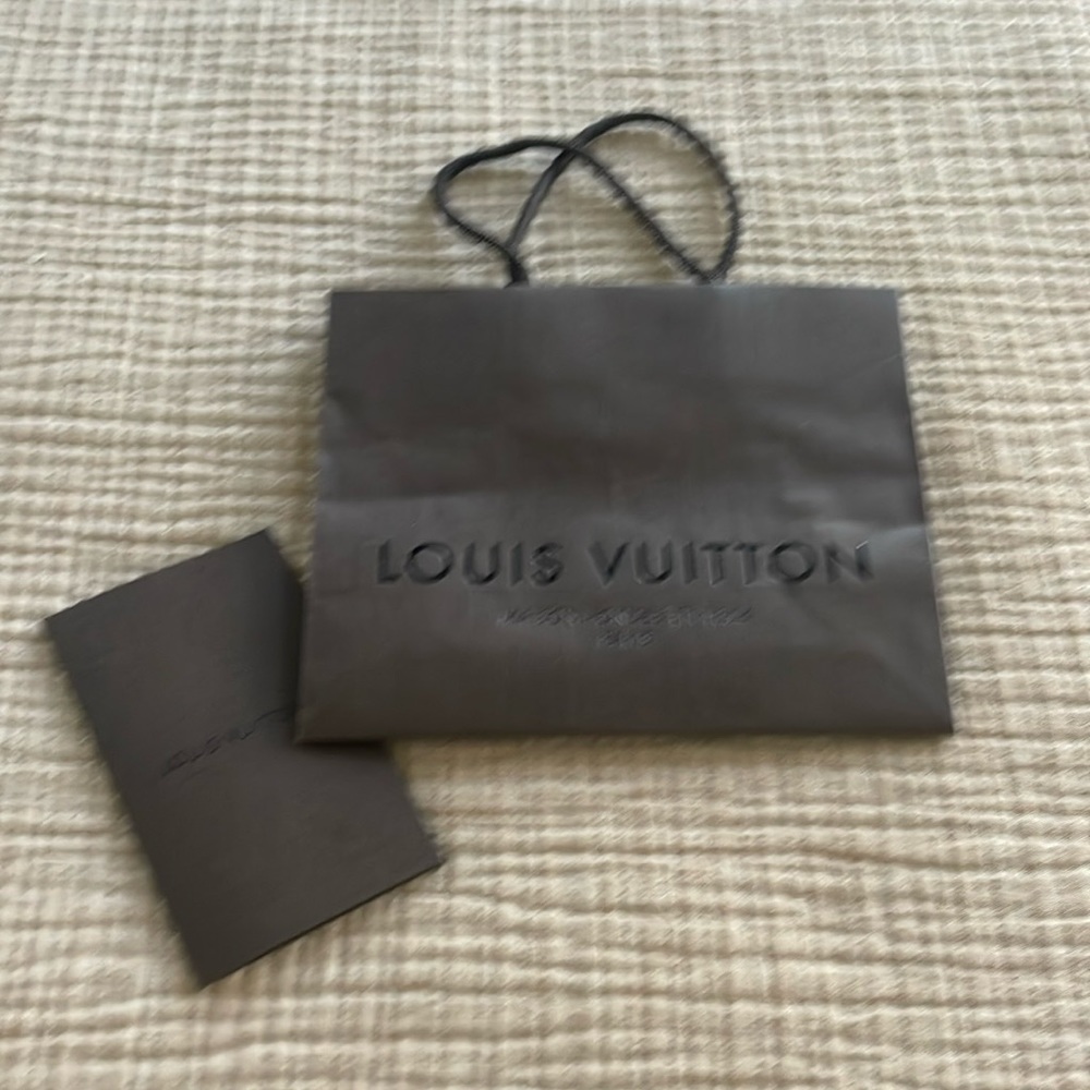 Louis Vuitton paper bag